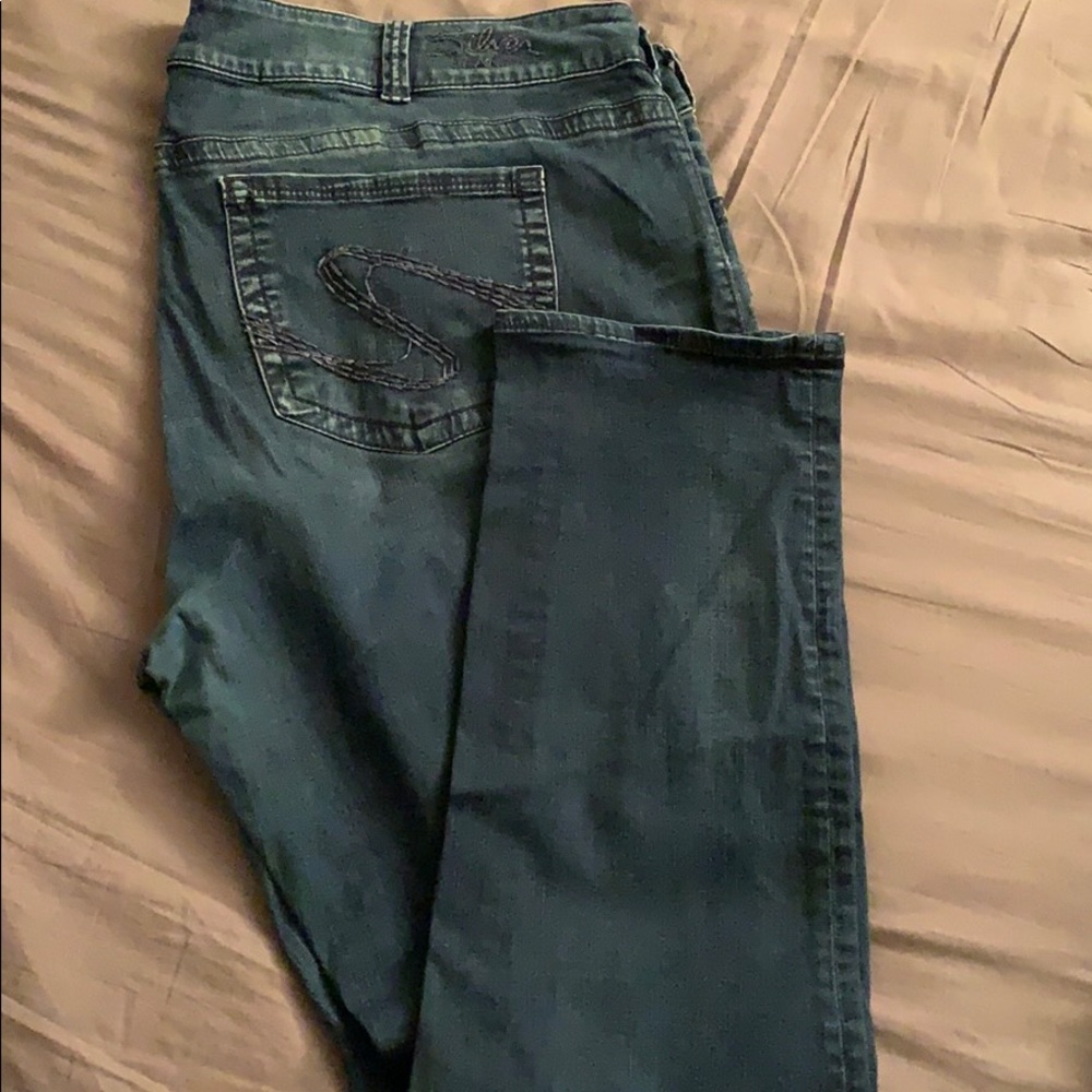 Silver jeans
